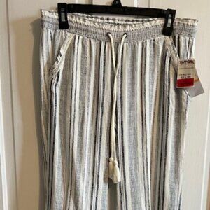 Jolt Pull On Striped Pants, 7/28W, NWT